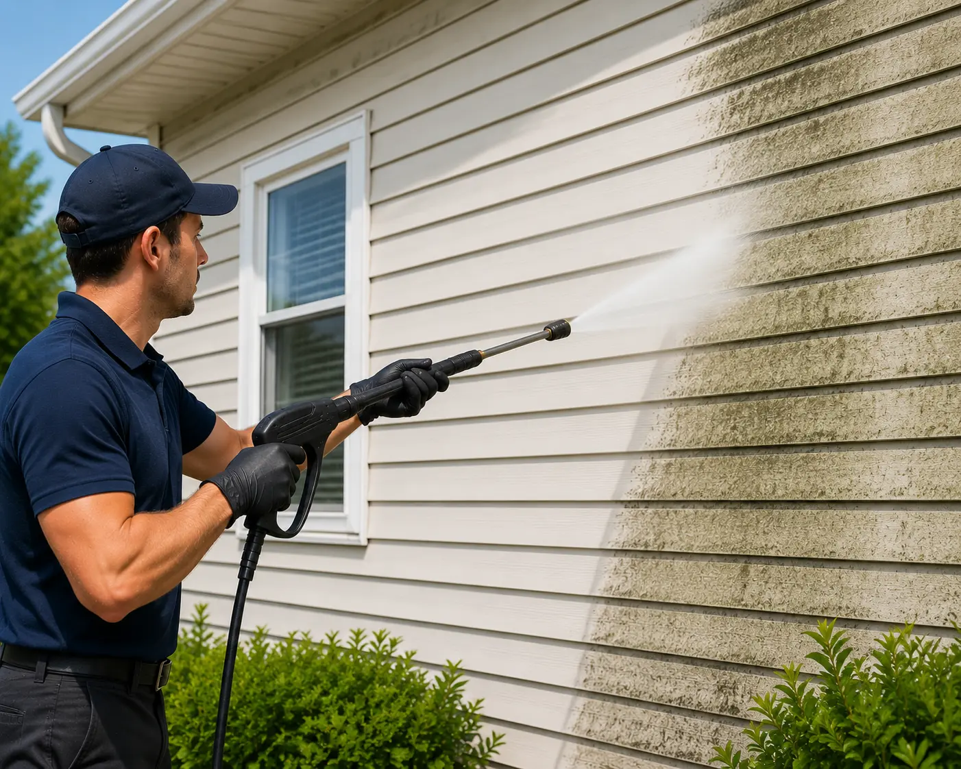 Our Professional Siding Cleaning Process