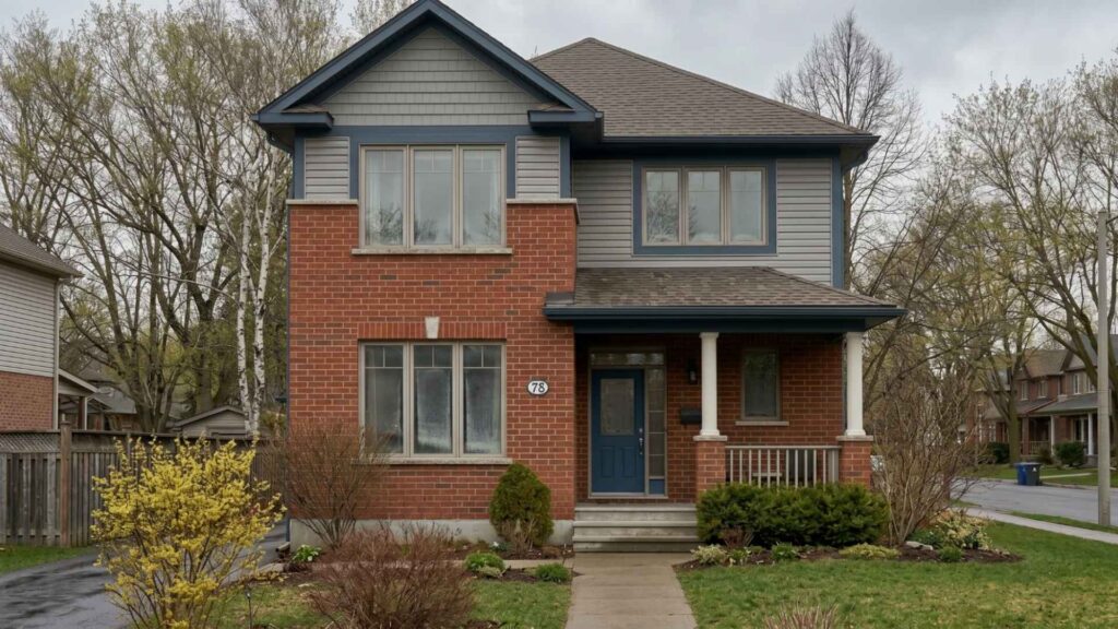 Ottawa home windows with road grime haze