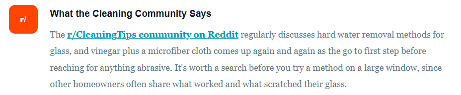 cleaning community verdict